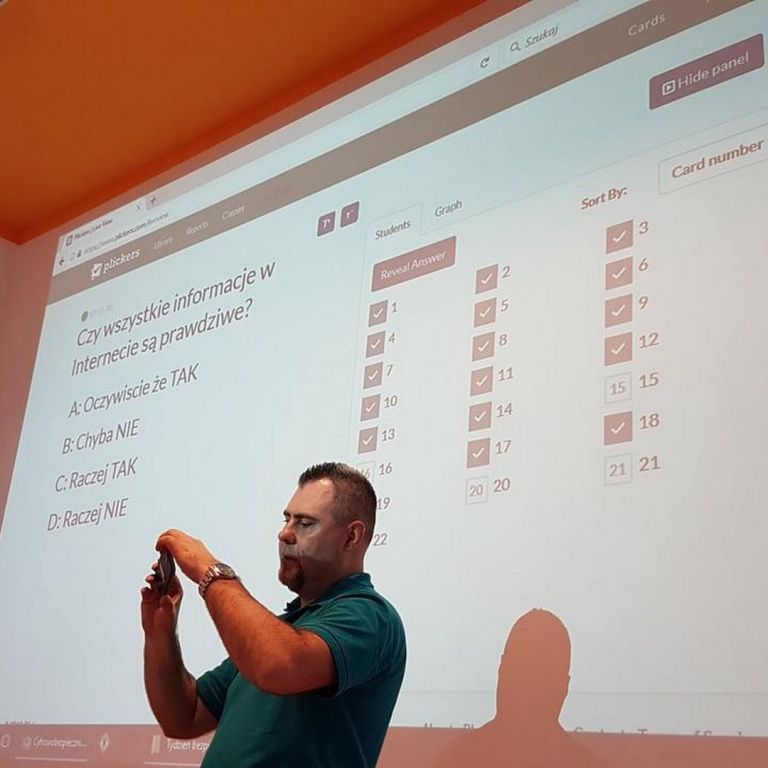 Zajęcia z bezpieczeństwa cyfrowego dla gimnazjum